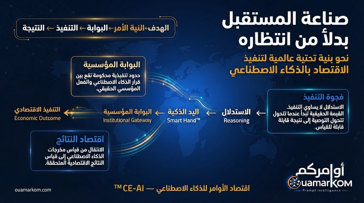 صناعة المستقبل بدلًا من انتظاره: نحو بنية تحتية عالمية لتنفيذ الاقتصاد بالذكاء الاصطناعي