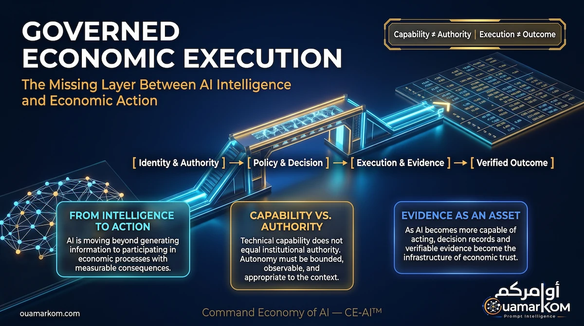 Governed Economic Execution: The Missing Layer Between AI Intelligence and Economic Action